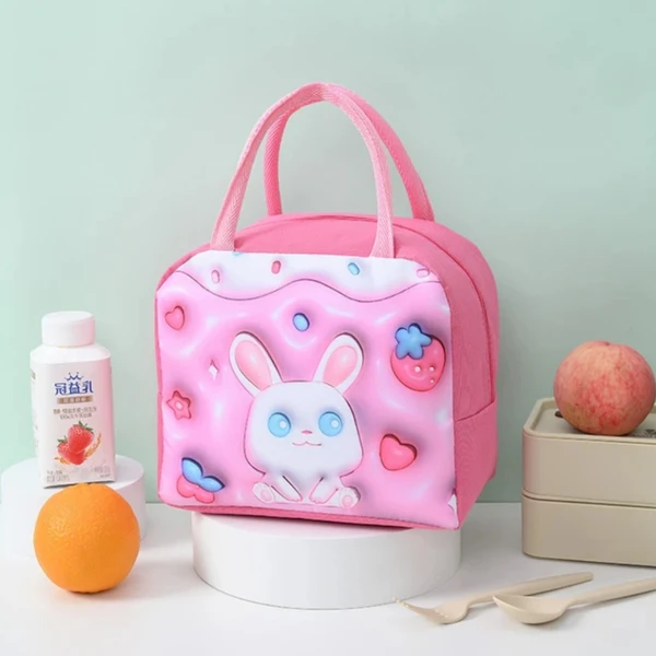 Cute 3D Insulated Lunch Bag