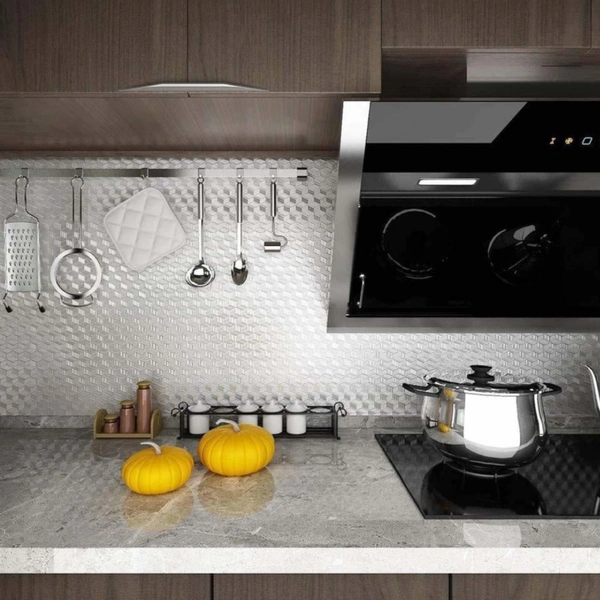 Silver Adhesive Wall Sticker (60×200cms)