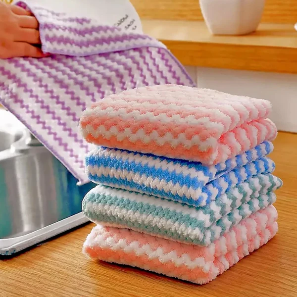 Premium Soft Microfiber Kitchen Vessel Cleaning Cloth