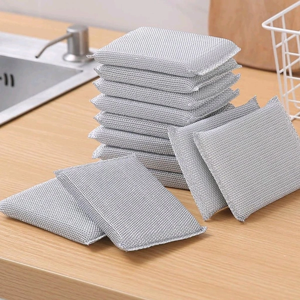 Trending Long Life Dish Washing Steel Wire Magic Sponge
