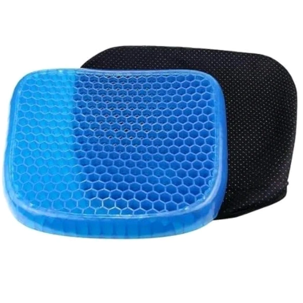 Soft Breathable Cushion Seat Pillow With Cover For Car, Chair And Multipurpose (Egg Sitter) 