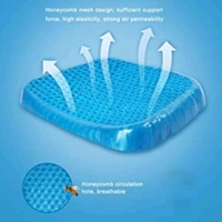 Soft Breathable Cushion Seat Pillow With Cover For Car, Chair And Multipurpose (Egg Sitter) 