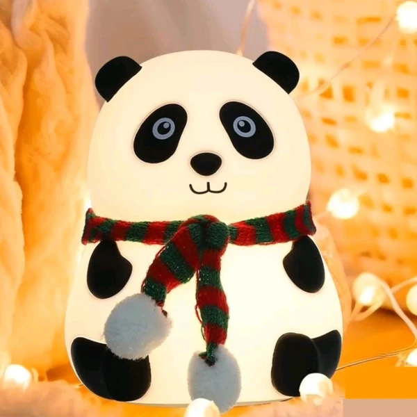 Trending Oaw Super Cute Rechargable Color Change Panda Light (Type C Charging) 