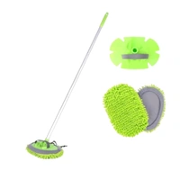 Premium Extendable Long Microfiber Car Cleaning Brush With Detachable Head For Easy Hand Cleaning