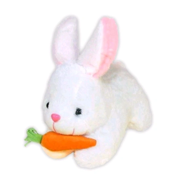 Super Cute Carrot Eating Lovely Rabbit Doll