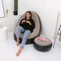 2 in 1 High Quality Inflatable Sofa Set With Pump For Air Filling
