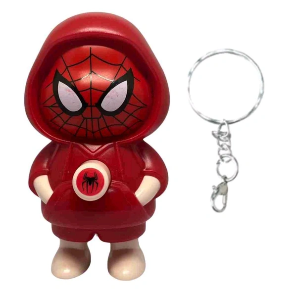 Trending Super Cute Big Sized Face Changing Spiderman Keychain And Best Gift For Favorite Person