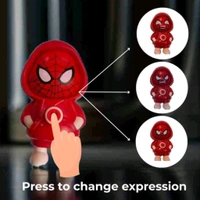 Trending Super Cute Big Sized Face Changing Spiderman Keychain And Best Gift For Favorite Person