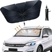 High Quality Big Sized Car Windshield Sun Shade Umbrella For High Protection From Sunlight Heat