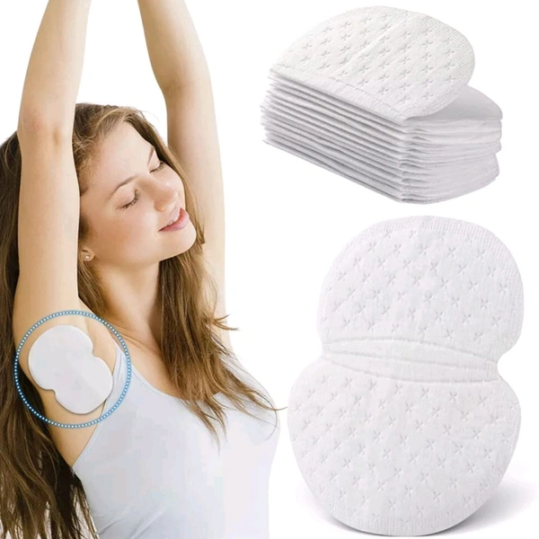Pack Of 10 Sweat Absorbing Underarm Sweat Pads For Both Men And Women (10pcs)