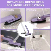 High Quality 2 in 1 Head Rotatable Handle Brush With Waste Plucker For Easy Cleaning