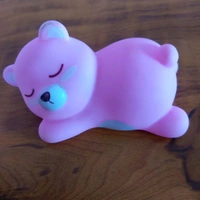 Super Cute Pink Bear Doll With Cute Night Light And Best Gift