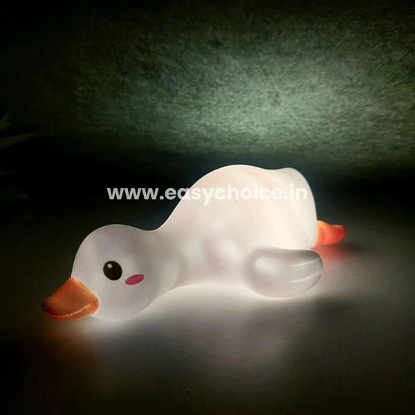 Super Cute Sleeping Duck Doll With Cute Night Light And Best Gift