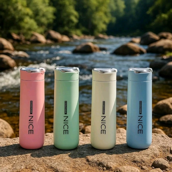 High Quality Multicolored Cute Nice Glass Bottles With Thick Plastic Lamination 