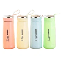 High Quality Multicolored Cute Nice Glass Bottles With Thick Plastic Lamination 