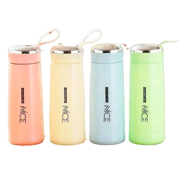 High Quality Multicolored Cute Nice Glass Bottles With Thick Plastic Lamination 
