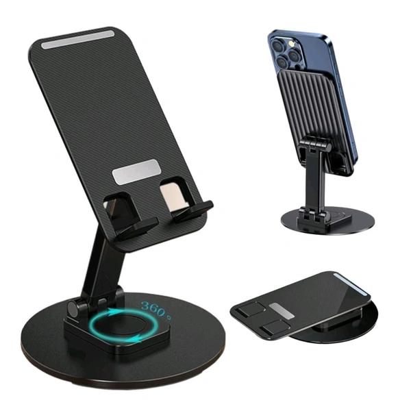 High Quality Metalic Strong Base 360° Rotatable Mobile Stand With Strong Holding Support 