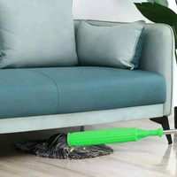 Trending 360° Green Rotatable Adjustable Twist Mop With Wide Water Absorbing Microfiber Wet And Dry Brush