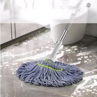 High Quality Long Handle Twist Mop With Wide Water Absorbing Microfiber Head