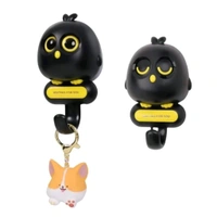 Premium Super Cute Waiting For You Owl With Eye Opening Keychain Holder Hook
