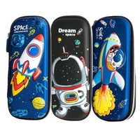 High Quality Premium Large Capacity Cute 3D Pencil Case With Zip Closure For Boys And Girls
