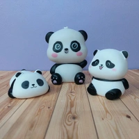 Cute 3 in 1 Lovely Panda Family Combo With Cute Lights