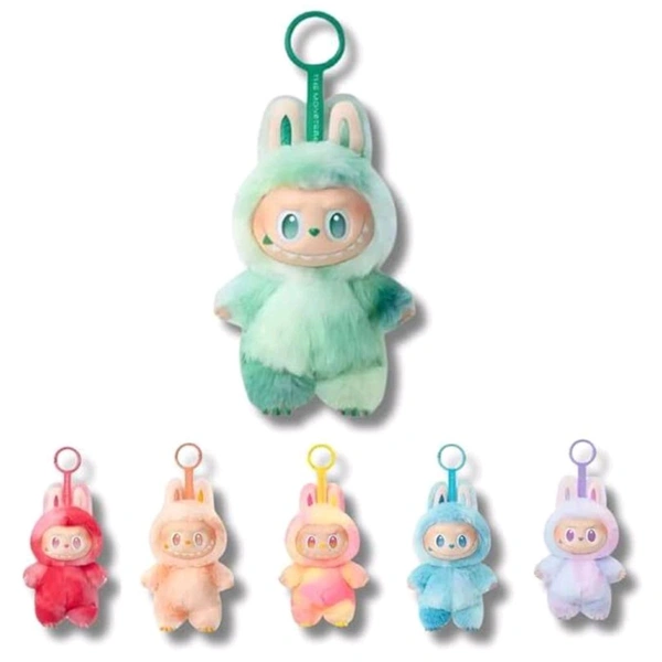 Trending Cute Labubu Surprise Doll Blind Box With Keychain Holder