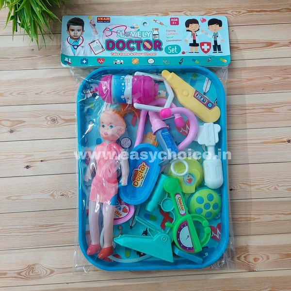 Kids Favorite 14 in 1 Premium Doctor Set  For Education And Playing EC958