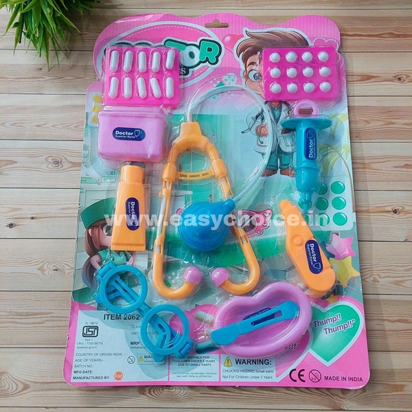 Kids Favorite 9 in 1 Doctor Set  For Education And Playing EC959