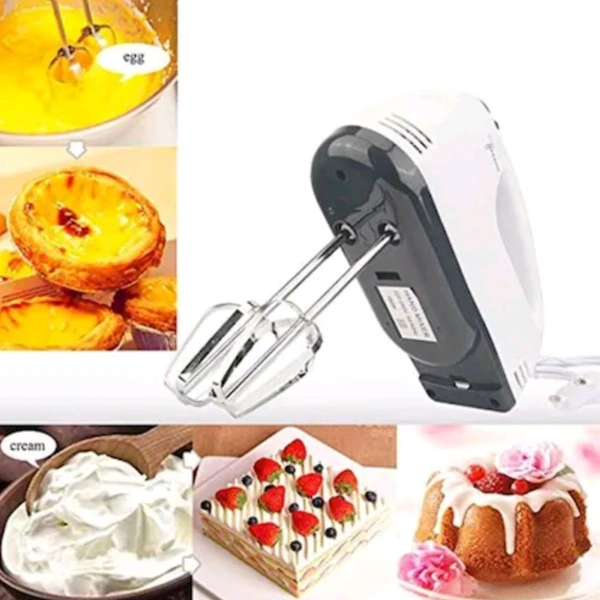 Scarlett Super Hand Electric Blender For Multipurpose Egg, Cakes and Flour Mixing With 7 Speed Option And 4 Attachments EC966