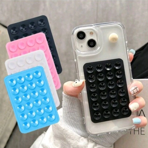 Trending Silicone Suction Mobile Holder For Easy Holding On Flat Glass And Tiles EC970