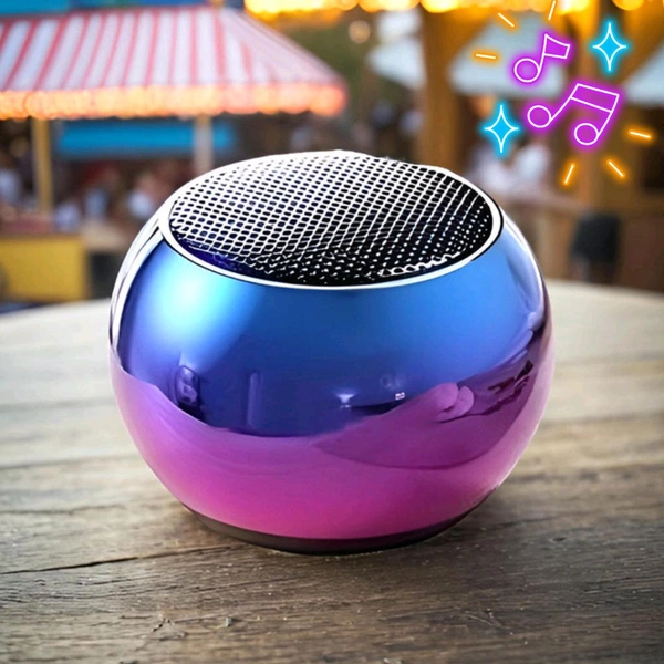 Cute Mini Bluetooth Speaker With Type C Recharging