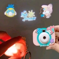 Kids Favourite Super Cute Magic Cartoon Projector Camera Keychian With Cartoon Picture Protections