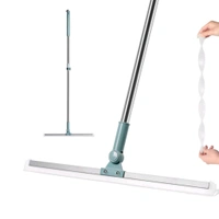 Premium Telescopic Extendable Long Wiper Mop With Wide Wiping Head For Perfect Floor Cleaning (35cm Head) 