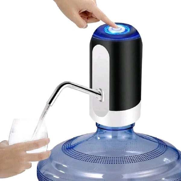 Rechargeable Easy Water Dispenser With Stainless Steel Dispending Straw