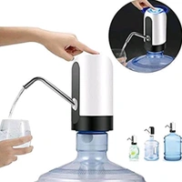 Rechargeable Easy Water Dispenser With Stainless Steel Dispending Straw
