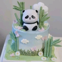 Super Cute Sitting Panda With Cute Night Light And Best Gift EC1005