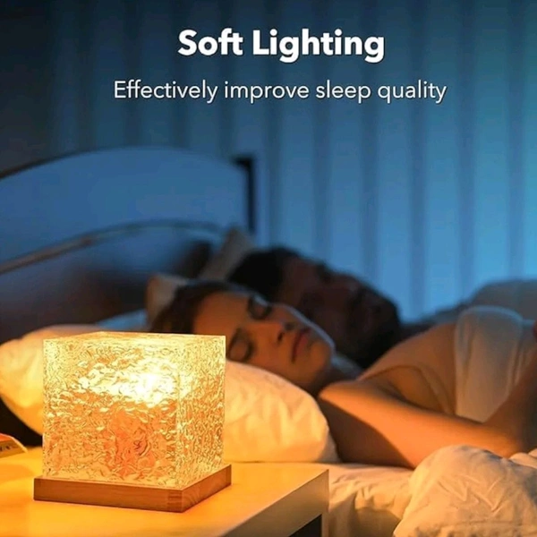 Multicolor Cute RGB Magical Ocean Wavy Projector Lamp With RGB Remote