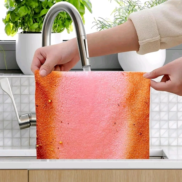 High Quality 20 In 1 Microfiber Reuseable Water Absorbing Cleaning Cloths For Kitchen, Household And Car (20pcs) 