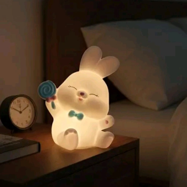 Super Cute Sleeping Cute Candy Bunny Night Light And Best Gift MC1077