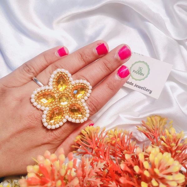 Jasmine Ring  - Yellow