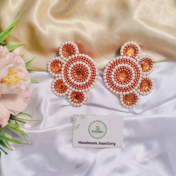 Half Flower  - Web Orange
