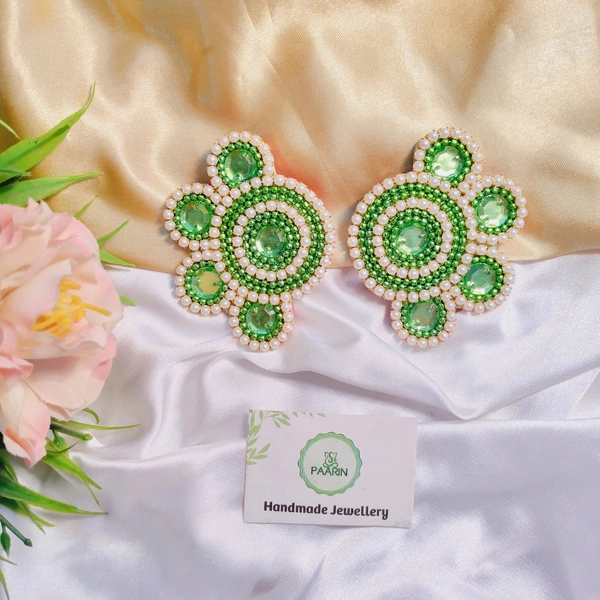 Half Flower  - Green
