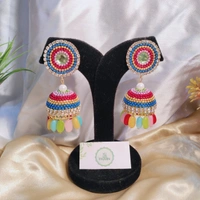 Multicolour Jhumka 