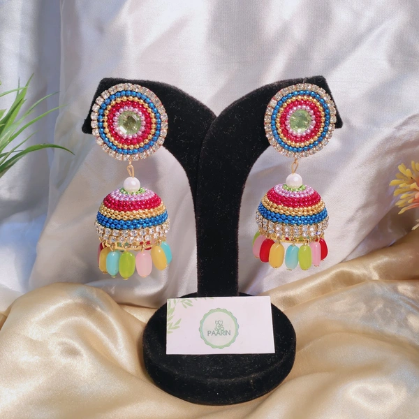 Multicolour Jhumka 