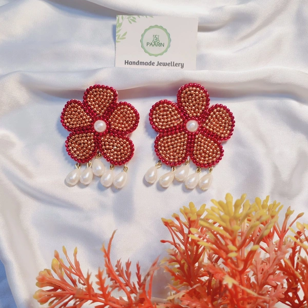 Floral - Web Orange