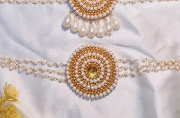 Sun Bracelet  - Gold, Pair