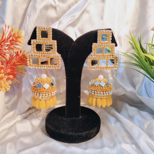 Darpana Jhumka  - Gold