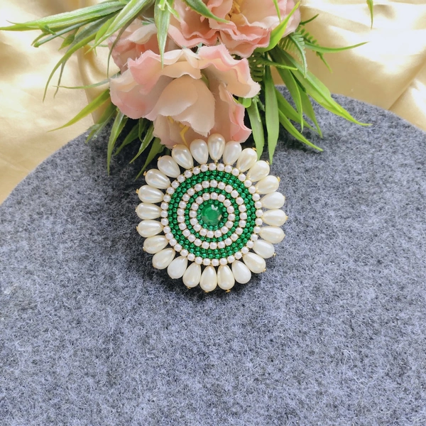 Sunflower Ring - Green