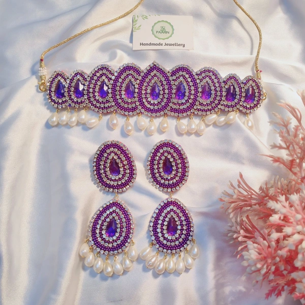 Tilak Set  - Purple
